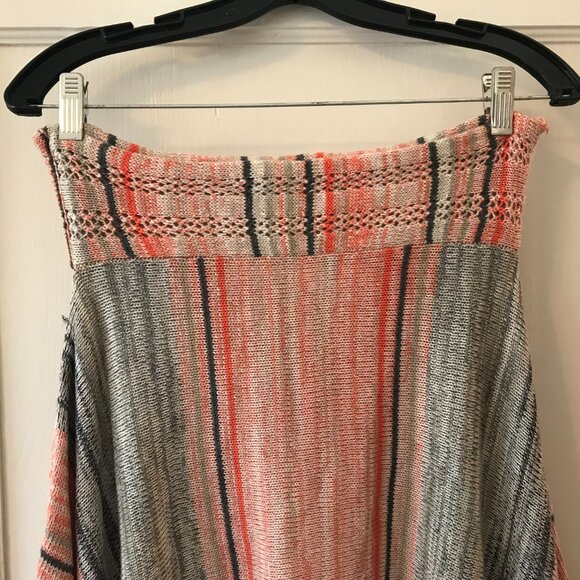 Anthropologie | Sparrow Converging Stripes Sweater Skirt - Picture 6 of 12